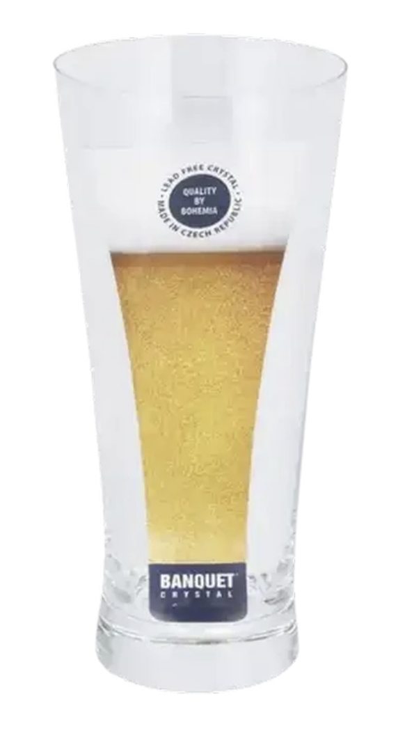 Bohemia Lead-Free Beer Glass 540ml